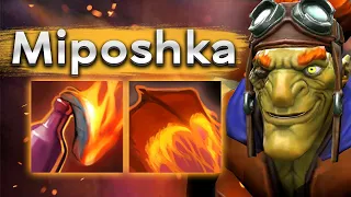 Мипошка на Бетрайдере с хорошим фармом! - Miposhka Batrider 7.35 DOTA 2