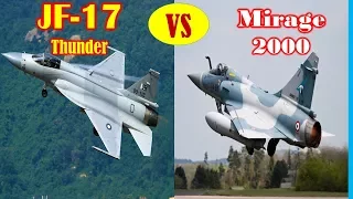 Pakistan JF-17 Thunder Block 3 VS Mirage 2000