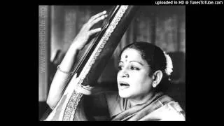 MS Subbulakshmi- Bhajare Re Chitta- Kalyani -Dikshitar