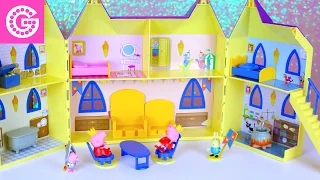 Свинка Пеппа и Королевский замок королевской семьи ⭐︎ Peppa Pig and Princess Palace ⭐︎