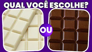 🔁O QUE VOCÊ PREFERE EDIÇÃO DOCES | QUAL VOCÊ PREFERE? DORA QUIZ 💜