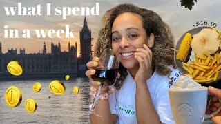 what I spend in a week as a 26 year old vegan in London 💰