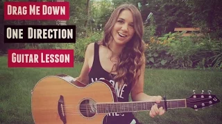 Drag Me Down - One Direction Guitar Lesson (Tutorial)