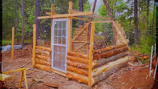 WOW!! 🤩 Off Grid Family Building a Simple AMAZING DIY Greenhouse