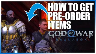 How To Get Pre-Order Bonus Items - God of War Ragnarok (PS4, PS5)