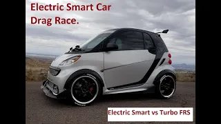 Electric Smart drag race