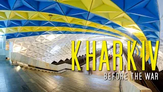 KHARKIV, Ukraine 2022 PRE-WAR by DRONE (4K Tour Before the War) Stunning 4K Footage
