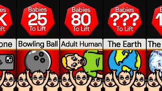 Comparison: How Many Babies To Lift ___