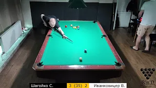 Шагойко С. – Иванковицер В. Roll'n'Draw Pool Club. «14.1». 28.04.2024