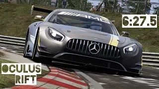 Mercedes-AMG GT3 - Nordschleife 6:27.516 - Hotlap | Assetto Corsa VR Gameplay [Oculus Rift]