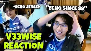 V33WISE REACTION TO ECHO AS MPL PH S13 CHAMPION