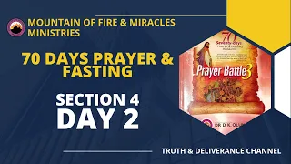 Day 32 SECTION 4 DAY 2 MFM 70 Days Prayer & Fasting 2022.Prayers from Dr DK Olukoya, G.O 08/09/22