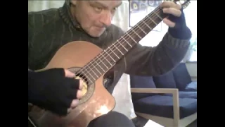 L'oiseau (Belle et Sébastien) version guitare