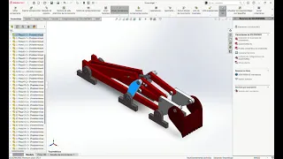 SIMULACIÓN DEL MECANISMO HECHO EN SOLIDWORKS