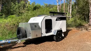 Smidge Teardrop Campers “The Dram” off road Squaredrop - Full run through of this stylish camper...