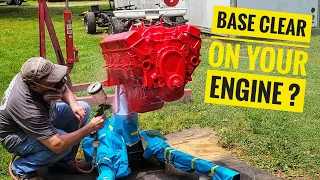 HOW To  (Base Coat + Clear Coat) your Engine [PAINTING OUTSIDE]