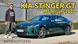Kia Stinger GT Modelljahr 2022: V6-Sportlimousine mit 366 PS im Test | Review | Fahrbericht