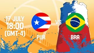 Puerto Rico v Brazil - Full Game - 3rd Place - 2016 FIBA Americas U18 Women's Championship