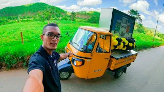 Probando el MotoCarro PIAGGIO APE XTRA X  + Top Speed