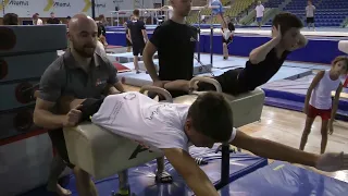 EUROPEAN GYMNASTICS MAG JUNIOR TRAINING CAMP THESSALONIKI 2023 -  GENERAL PHYSICAL PREPARATION