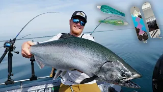 Catching Mid-Summer KING Salmon On Lake Michigan | Two Rivers WI