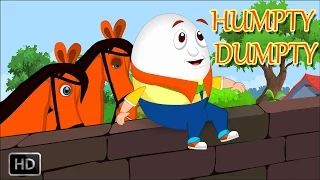 Humpty Dumpty Sat on a Wall with Lyrics - Baby Songs