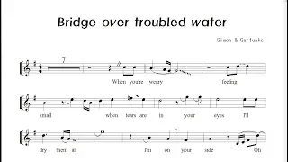 "험한 세상에 다리되어" (Bridge over Troubled Water) 알토색소폰 연주 Alto Saxophone cover