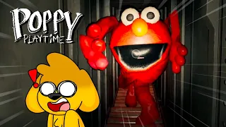 ¡DESBLOQUEO a ELMO en POPPY PLAYTIME! 😱💥 NUNCA JUEGUES con ELMO.EXE en la VIDA REAL!!! 😭