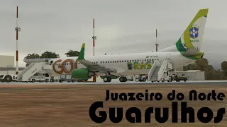 [FS2020] Juazeiro do Norte [SBJU] - Guarulhos [SBGR] [Guarulhos Real Operations] [ONLINE IVAO]