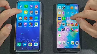 Honor 20 vs Huawei P20 Comparison Speed Test