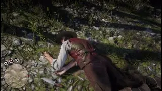 Evelyn Miller getting killed by a bear!? Rdr2