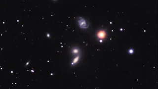 Lucky Capture: Supernova SN2019ein in Hickson Compact Group 68