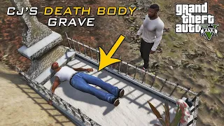 I found CJ's Dead Body in GTA 5! (CJ's Grave 2020 Hidden Secret)