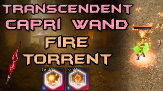 Fire Torrent + Fire Ball Transcended Capri Wand Bossing Build Showcase | Undecember