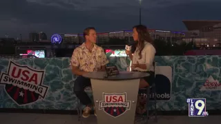 US Olympic Team Trials Swimming: #Lane9 Night 2: Gary Hall Jr Interview