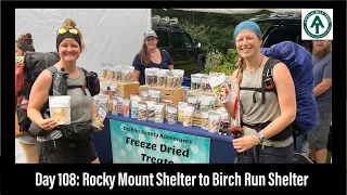 Day 108 | A Craft Fair and the Fancy Quarry Gap Shelter | Appalachian Trail Thru Hike 2022