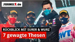 F1 2020 im Rückblick: 7 gewagte Thesen mit Marc Surer & Alex Wurz