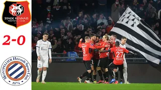 Rennes vs Montpellier 2-0 Extended Highlights & All Goals 2021 || Terrier goal || Lovro Majer  goal