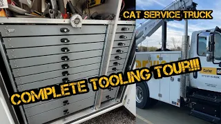 Complete Tooling Tour of my Cat Service Truck!!