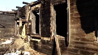 У семьи с 4 детьми сгорел дом с вещами и документами