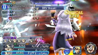 DFFOO GL#65.3 CID EX-BATTLE (SEPHIROTH, KING, SETZER) 34.6K SCORE