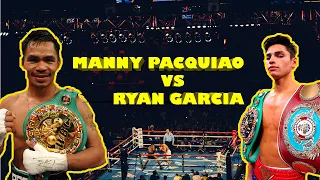 MANNY PACQUIAO VS RYAN GARCIA, It might just be a JOKE