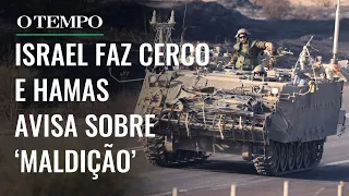 Exército israelense anuncia que cercou Cidade de Gaza; Hamas avisa sobre 'maldição'