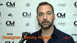 Cia Maritima Swimwear - Interview with Designer BENNY ROSSET Backstage Miami Swim Fashion Week 2014