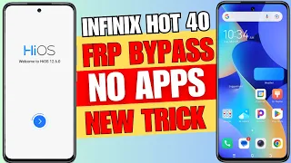 Infinix Hot 40 X6836 FRP Bypass 2024 Without Activity Launcher | New Trick Android 13,14