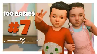 100 приёмных детей || А у нас пополнение! 👩‍👧‍👦 Ep.7 || [The sims 4]