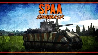 War Thunder RB Gameplay - American 8.0 - How To Make a Comeback With SPAA