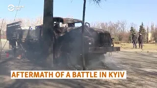 Aftermath Of A Battle In Kyiv