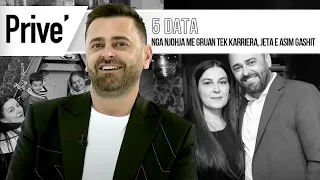 Nga njohja me gruan tek karriera, jeta e Asim Gashit - 5 data