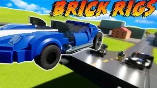 LEGO COPS AND ROBBERS! - Brick Rigs Gameplay & Roleplay - Lego City Police Chases!